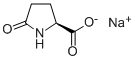 Sodium L-pyroglutama Structure